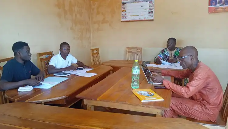 Rencontre de relecture des textes de l'association